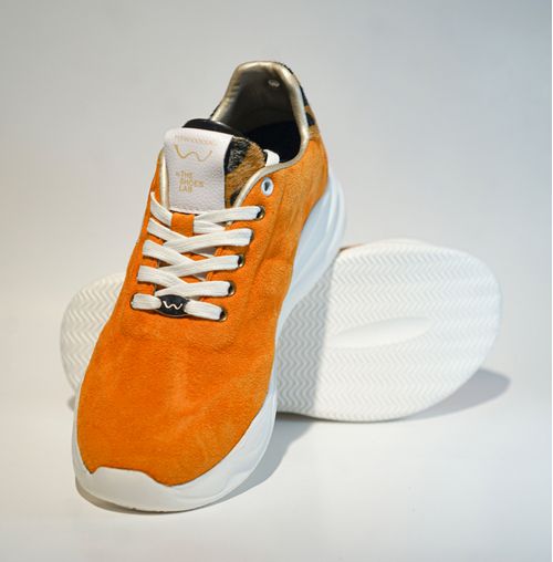 Tenis casuales Dubai Naranja para mujer