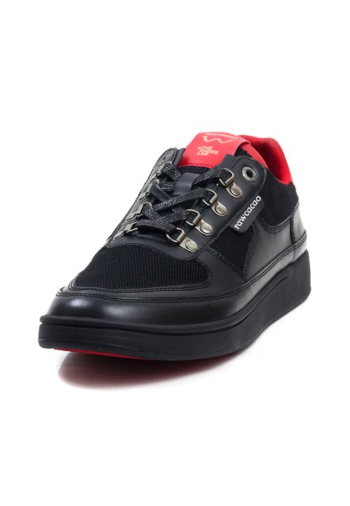 Tenis casuales Napoles Negro para hombre