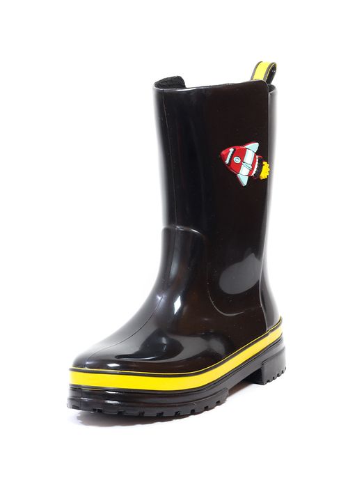 Botas Lluvia Niño Negro Supresan Sonic