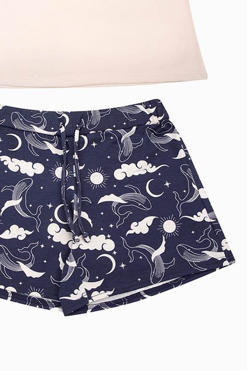 Pijama en conjunto confeccionado en algodón