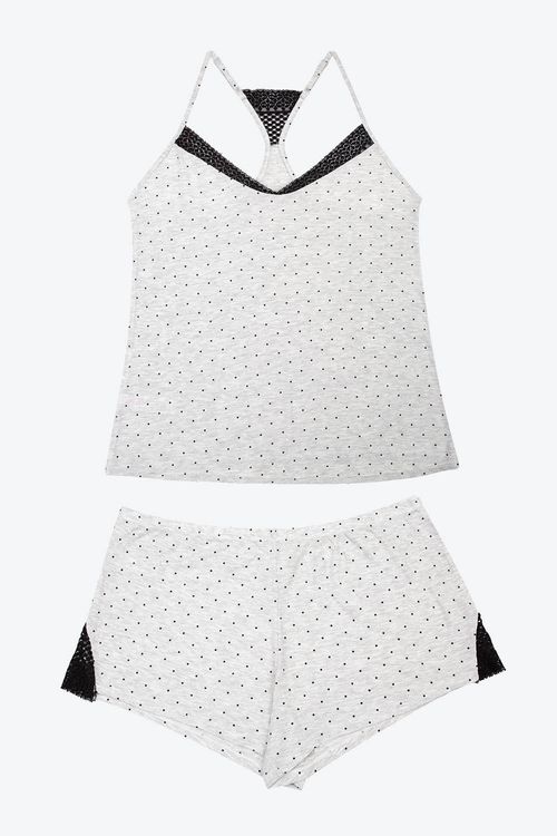 Conjunto pijama de 2 piezas confeccionada en algodón