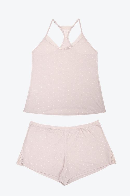 Conjunto pijama de 2 piezas confeccionada en algodón