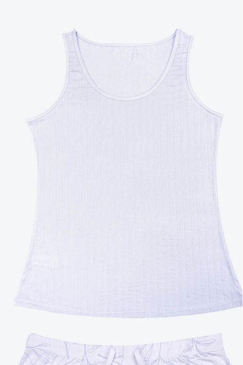 Pijama de 2 piezas confeccionada en algodón