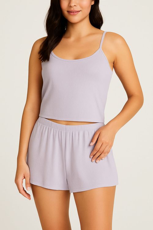 Conjunto de pijama de 2 piezas poliester