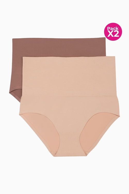 Panty control tecnologia seamless paquete x2