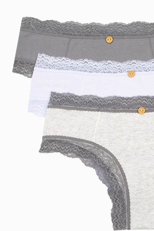 Panty hipster paquete x3 en encaje