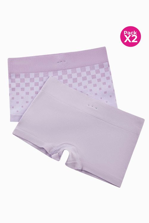Panty boxer paquete x2 teens tecnologia seamless