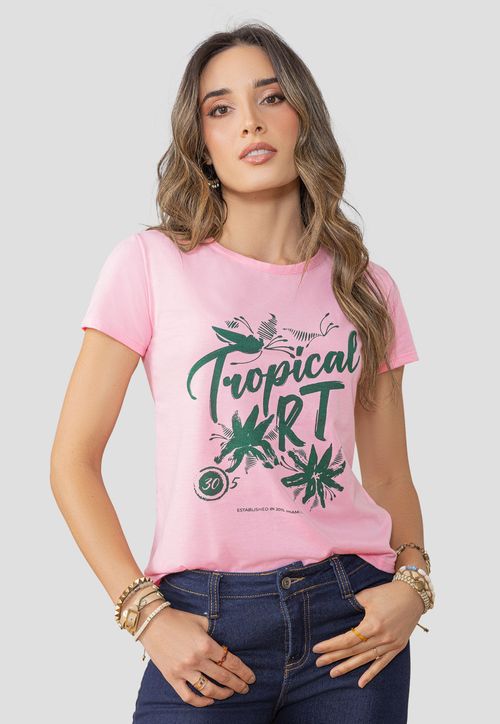 Camiseta Mujer Rosado Rutta 106387