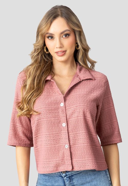Camisa Mujer Palo De Rosa Mp 110504