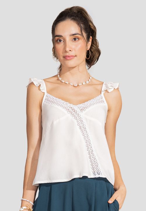 Blusa Mujer Marfil Rutta 106532