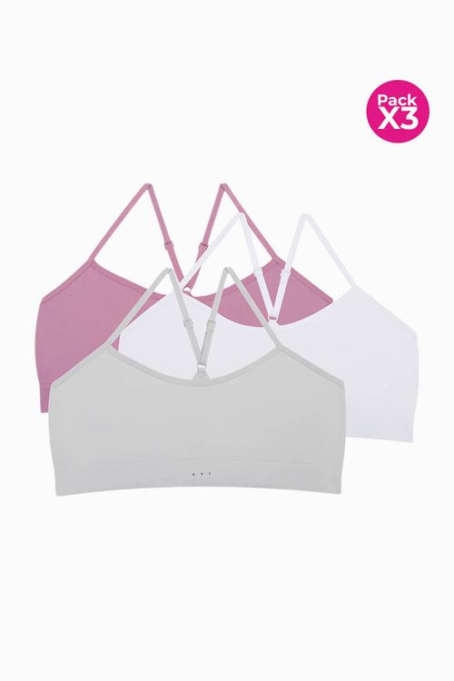 Top seamless sin costuras paquete x3