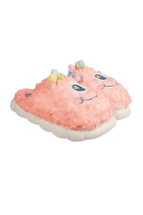 Pantuflas con diseño de monstruos
