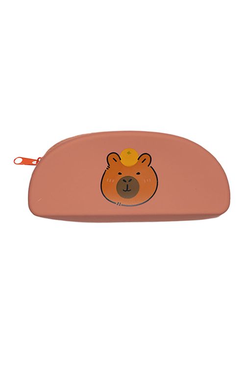 Cartuchera con diseño de capibara