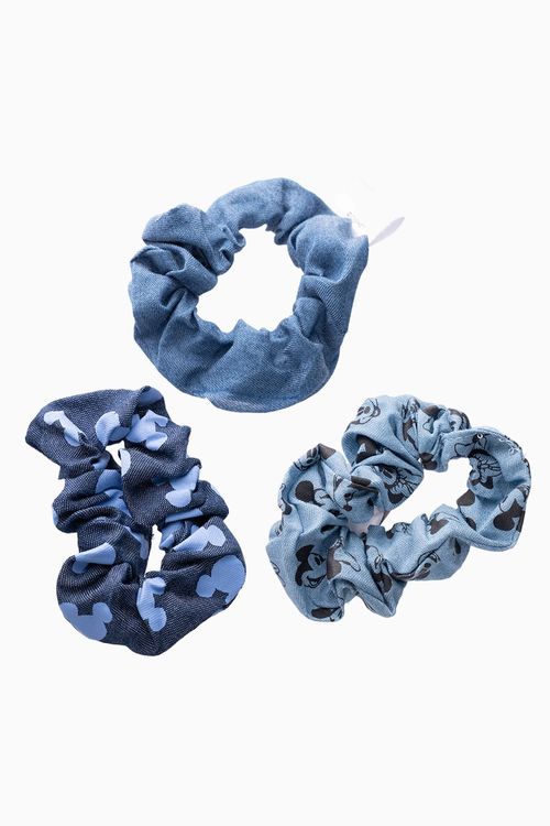 Set scrunchie blogger x3 pcs mickey mouse