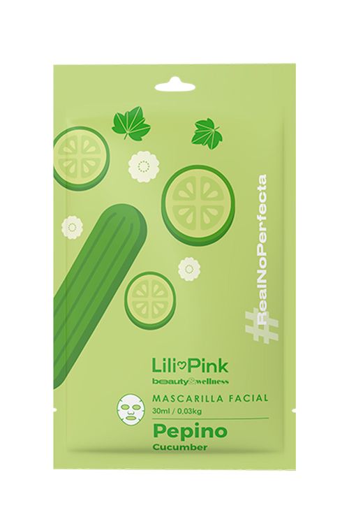 Mascarilla facial de pepino 30ml