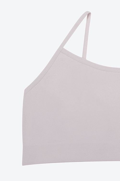 Top tipo seamless 100% feeling con tirantes delgados