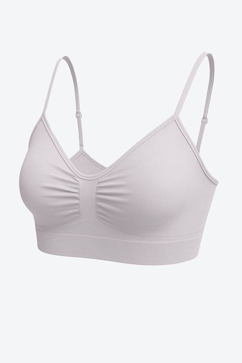 Top tipo seamless 100% feeling tirantes delgados