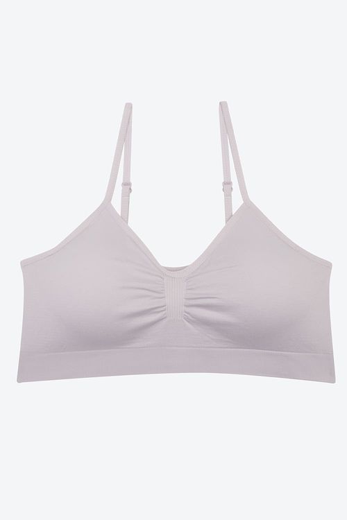 Top tipo seamless 100% feeling tirantes delgados