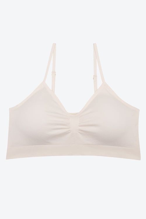 Top tipo seamless 100% feeling tirantes delgados