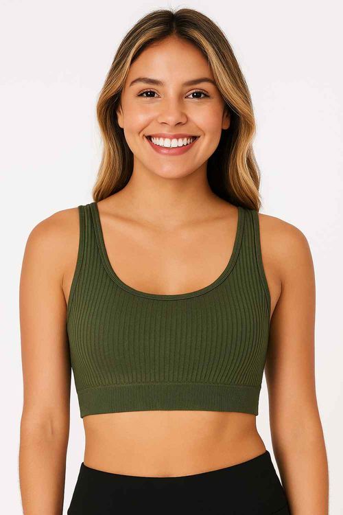 Top paquete x2 seamless tirantes amplios