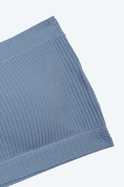 Top seamless tipo strapless textura espiga x2 unidades