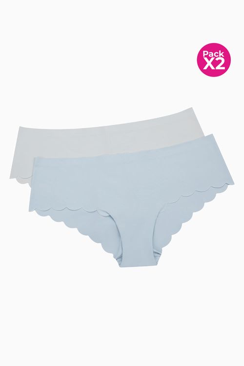 Panty hipster con termofusionado paquete x2