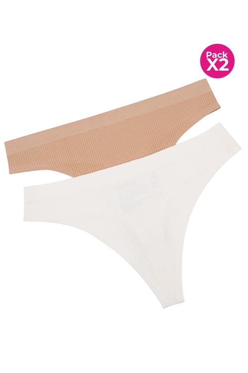 Brasilera seamless paquete x2