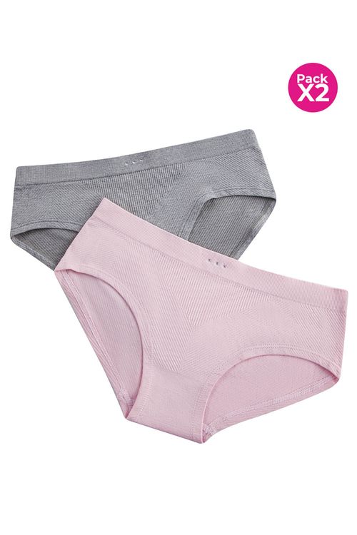 Hipster para adolecentes paquete x2 seamless