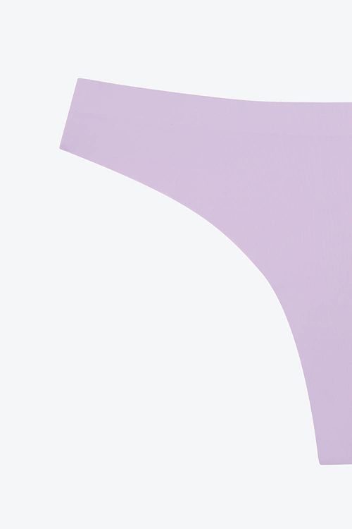 Panty brasilera corte láser paquete x3 en microfibra