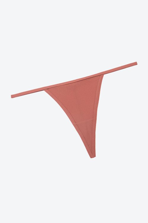 Panty brasilera en microfibra paquete x4