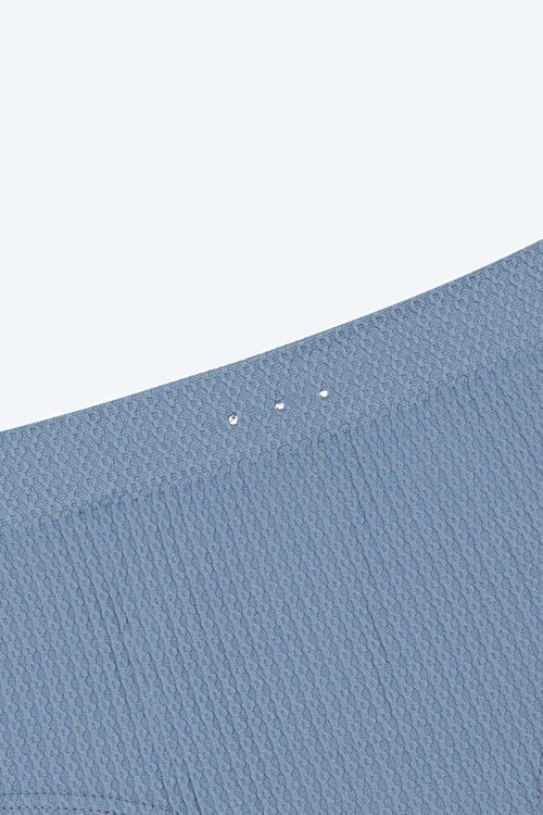 Panty seamless tipo hipster con textura espiga paquete x2