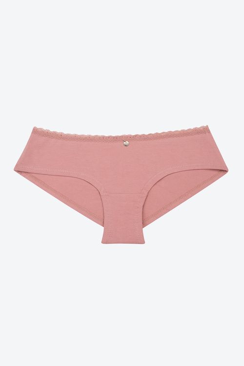 Panty hípster en algodón paquete x3