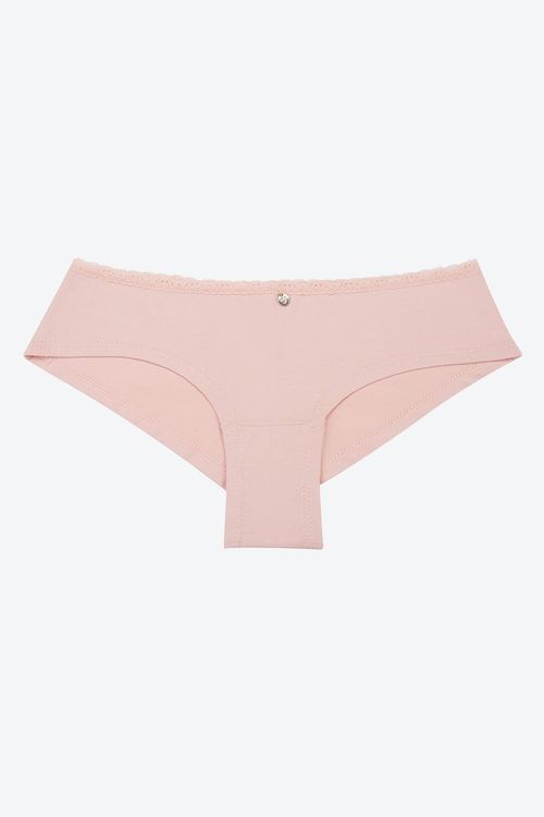 Panty hípster en algodón paquete x3