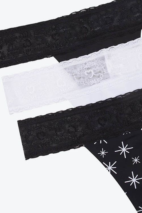 Panty brasilera en microfibra paquete x3