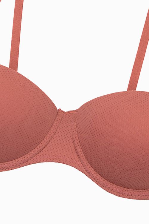 Brasier tipo strapless paquete x2 en microfibra