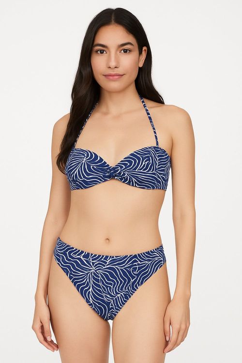 Vestido de baño de 2 piezas en microfibra