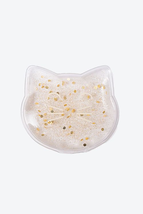 Set de gel para ojos x2 unidades con diseño de gato