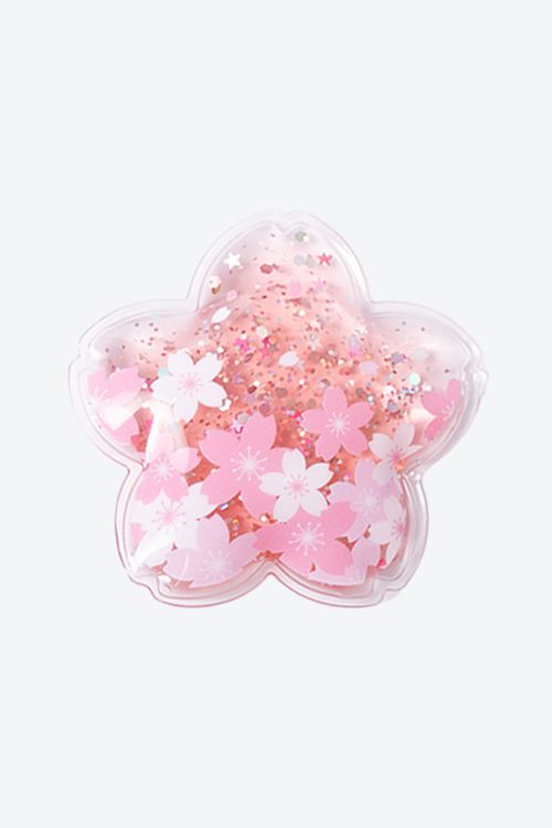 Set de gel para ojos x2 unidades con diseño de flores
