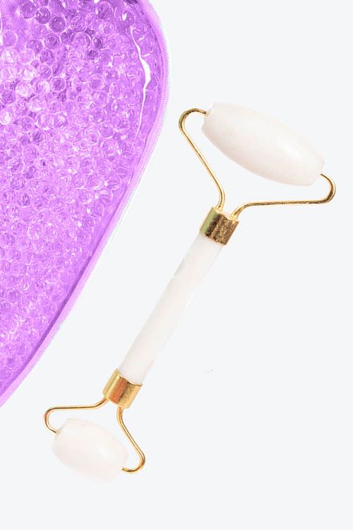 Set de masajeador y antifaz en gel