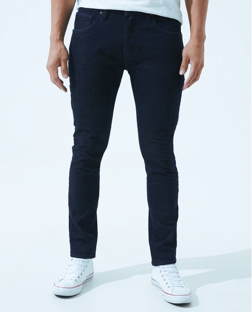Jean skinny oscuro para hombre