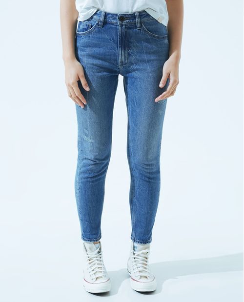 Jean Boyfriend con realces para mujer