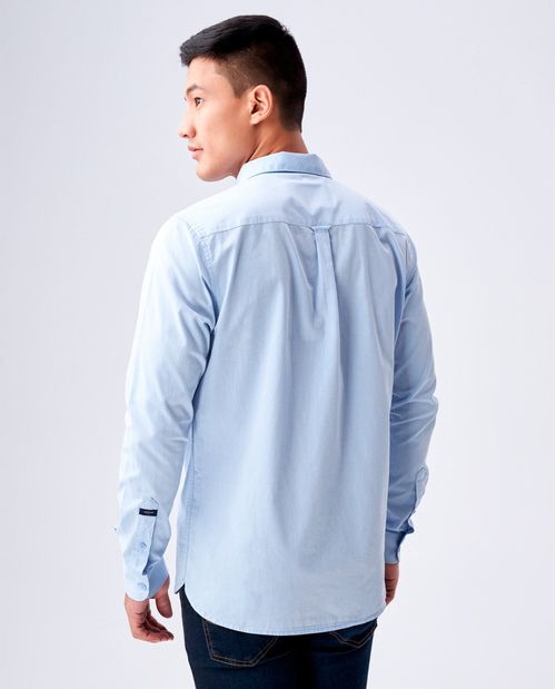 Camisa manga larga para hombre