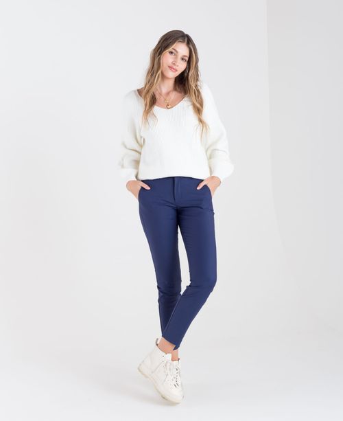 Pantalón de tiro medio