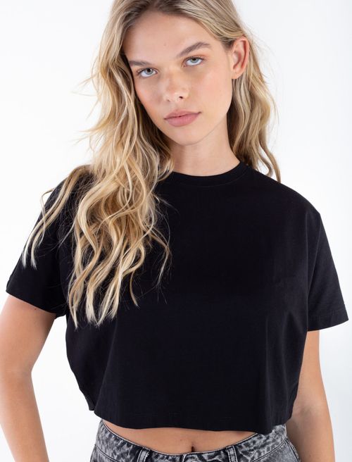 Camiseta cropped