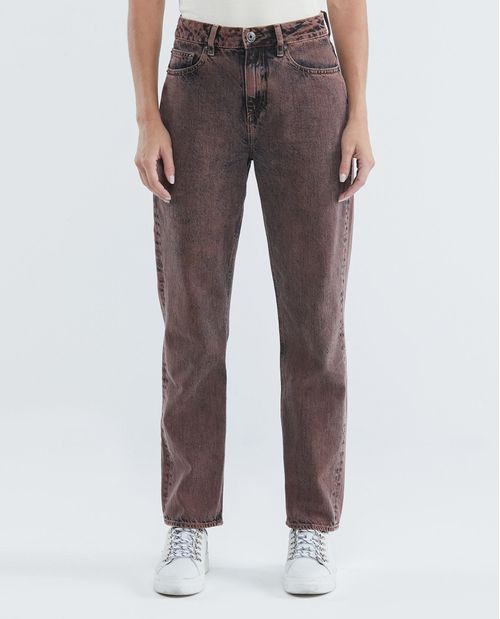 Jean de Mujer Super High Rise, High Cosmo, Boot Cut - Rojo