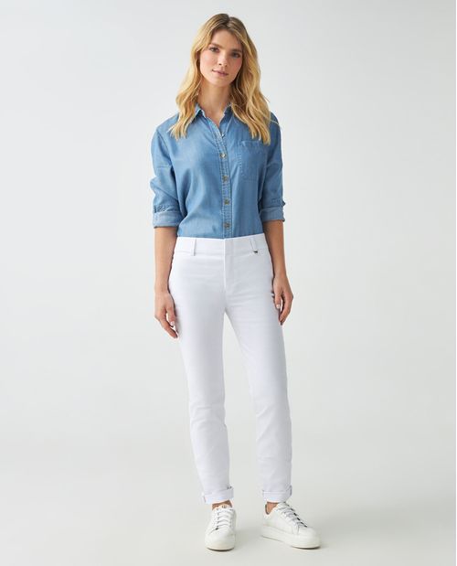 Pantalón para mujer estilo chino Skinnny