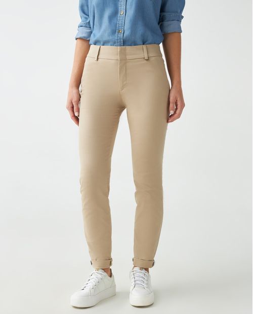 Pantalón para mujer estilo chino Skinnny