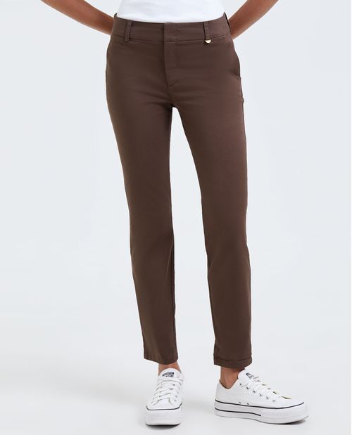 Pantalón para mujer estilo chino Skinnny