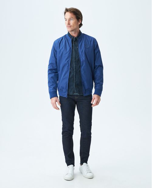 Jean de Hombre Super Slim Fit, Rider, Bota Super Slim - Heritage Azul Ultra Oscuro