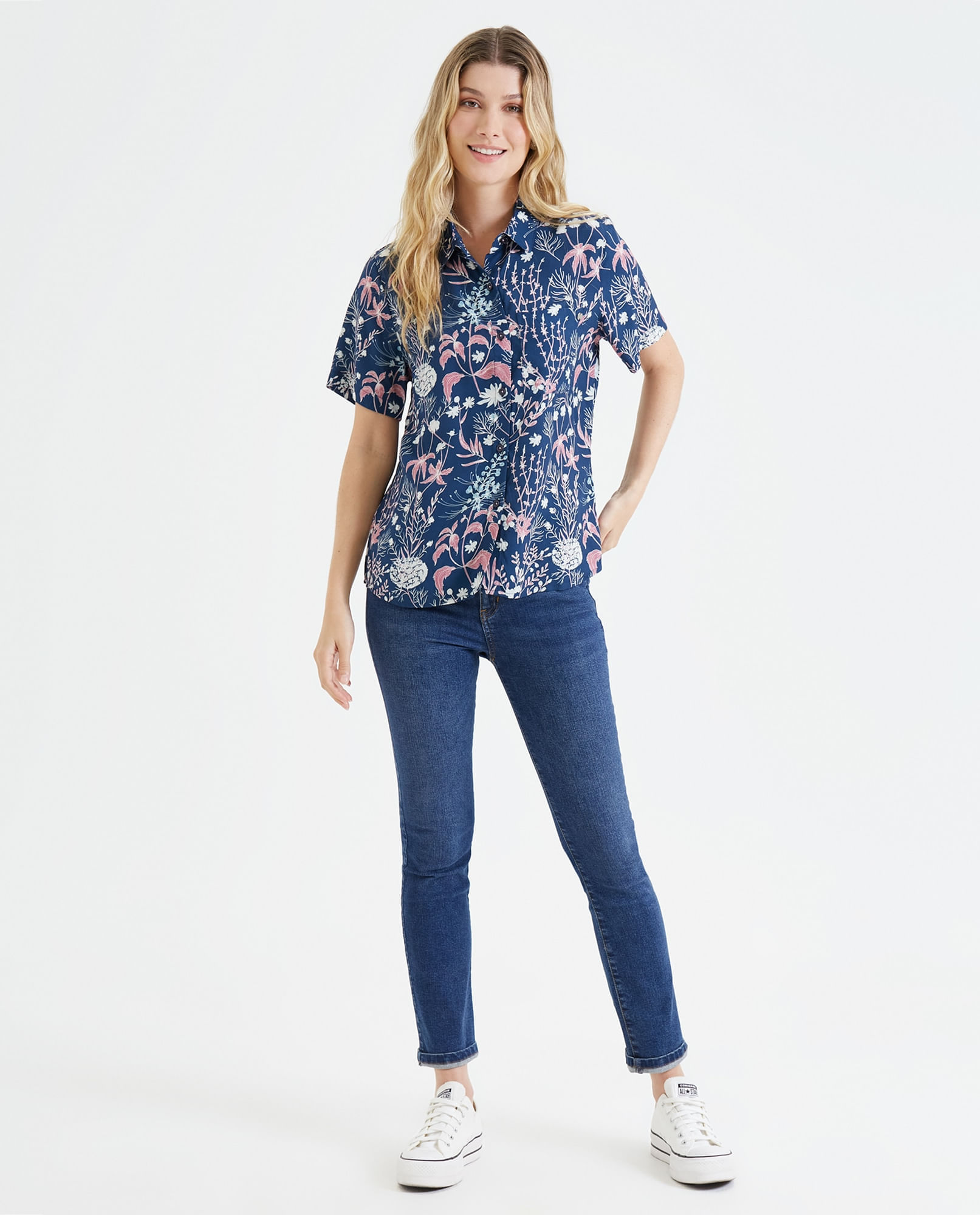 Camisa ml mujer edc by esprit Ref. 120285